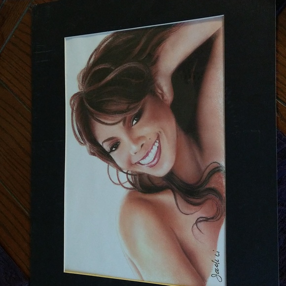 Vintage Jack Li- Janet Jackson Portrait - Picture 1 of 3